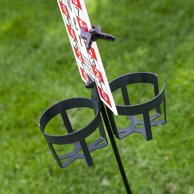 Backyard Scoreboards ScoreTower Combo Set - Scoreboard & Drinkholders for Horseshoes - Image 4